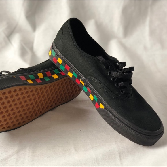 vans authentic checker tape